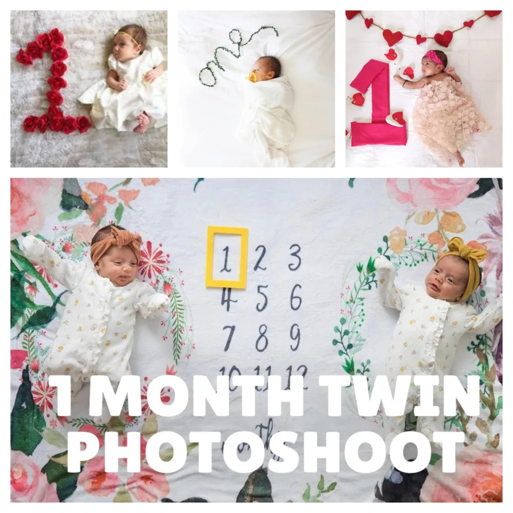 1 Month Baby photoshoot Ideas at Home