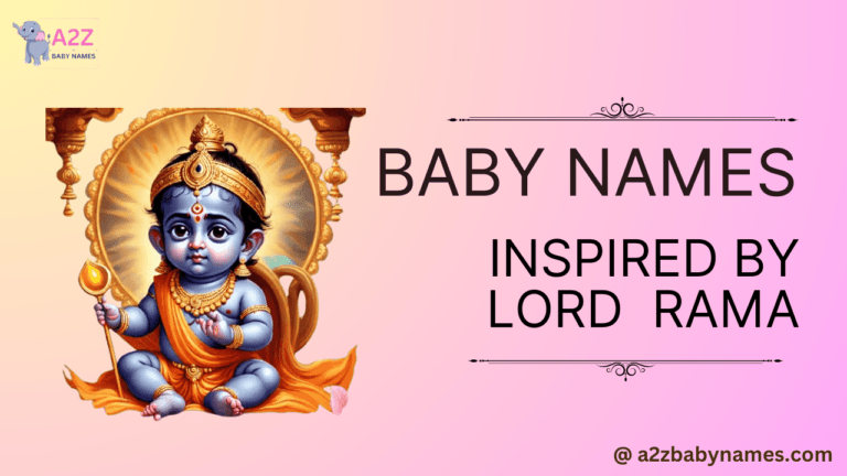 Lord Rama names for Baby Boy