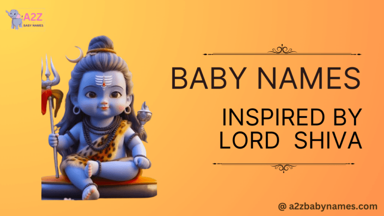 Lord shiva names for baby boy